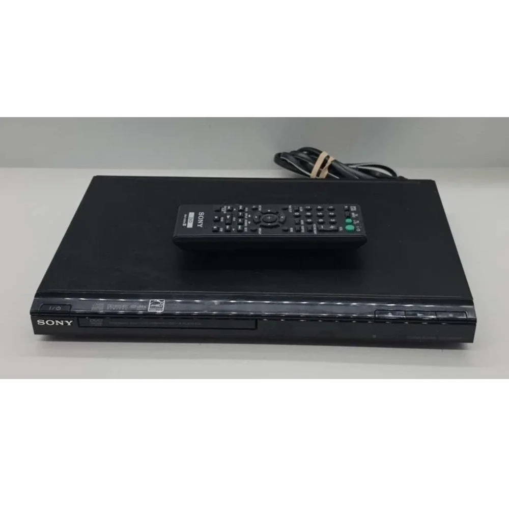 Sony DVP-SR200P DVD CD Player Progressive Scan Black with Remote Control